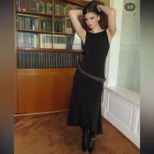 Guizio Daye midi dress size small